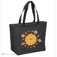 Solar System Cute Cartoon Tote Bag thumb 2