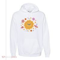 Solar System Cute Cartoon Comfort Colors Garment-Dyed Hooded Sweatshirt thumb 0
