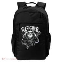 Sleigher Santa Claus Rock Christmas Funny Hail Santa Great Gift Backpack thumb 0