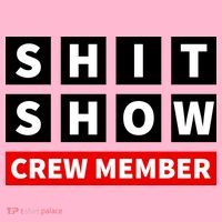Shit Show Crew Member Funny Sarcastic Adult Saying Novelty Coaster thumb 2