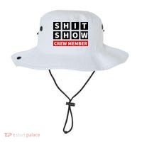 Shit Show Crew Member Funny Sarcastic Adult Saying Novelty Bucket Hat thumb 0