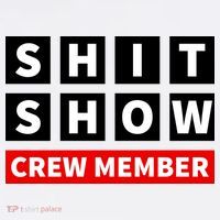 Shit Show Crew Member Funny Sarcastic Adult Saying Novelty Women's Hoodie thumb 2