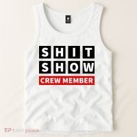 Shit Show Crew Member Funny Sarcastic Adult Saying Novelty Tank Top thumb 2