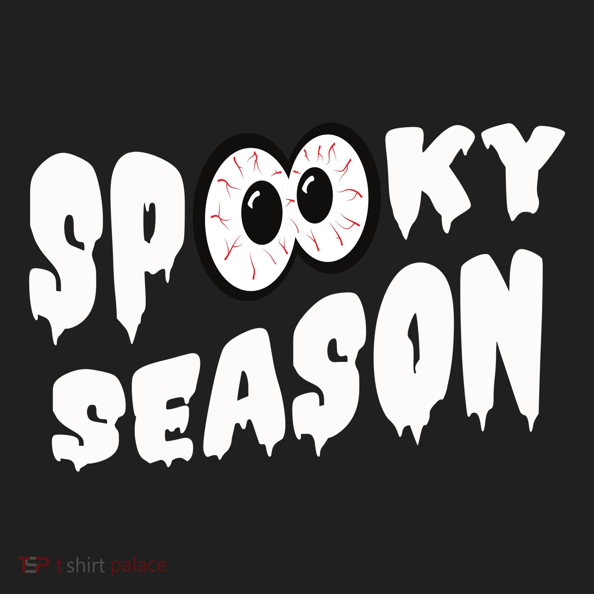 Spooky Season Crazy Eyes Halloween Golf Towel