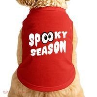 Spooky Season Crazy Eyes Halloween Doggie Tank thumb 0