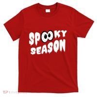 Spooky Season Crazy Eyes Halloween T-Shirt thumb 0