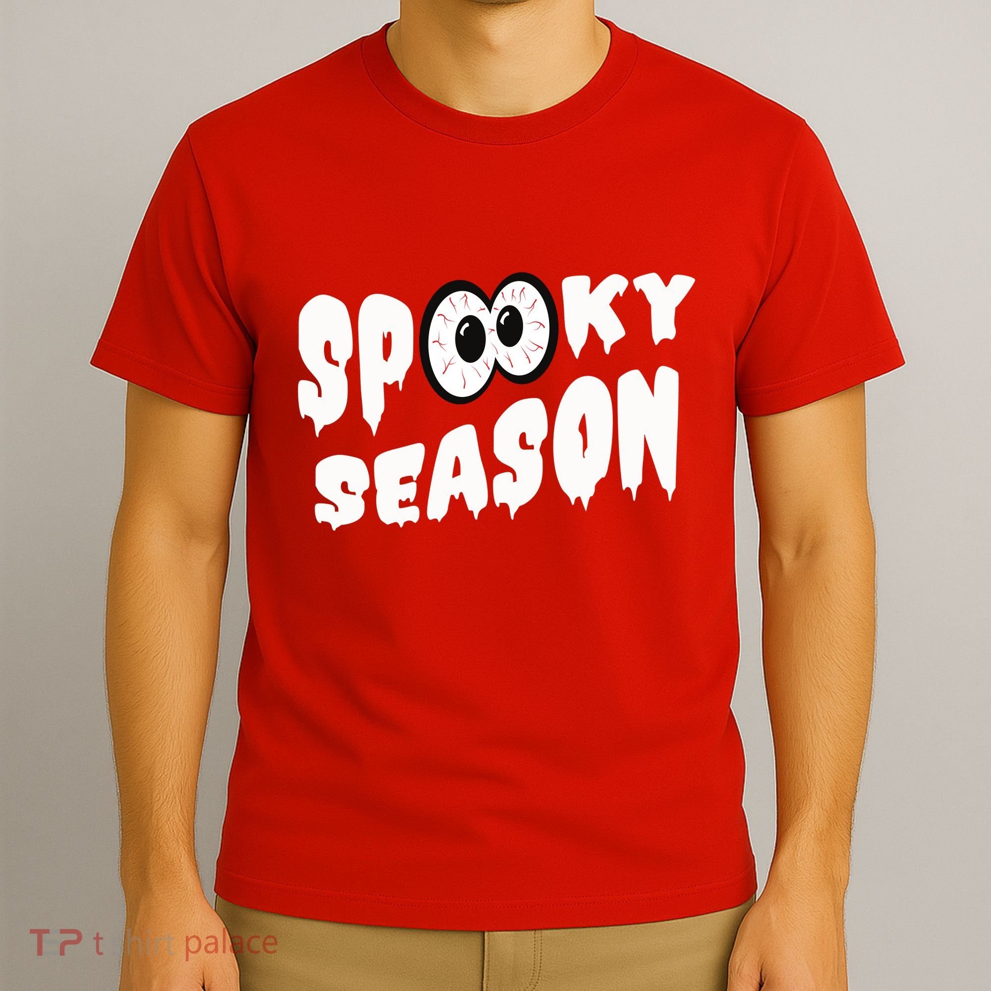 Spooky Season Crazy Eyes Halloween T-Shirt