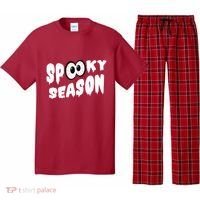 Spooky Season Crazy Eyes Halloween Pajama Set thumb 0