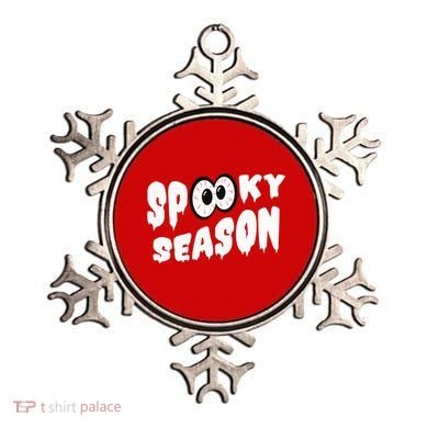 Spooky Season Crazy Eyes Halloween Ornament
