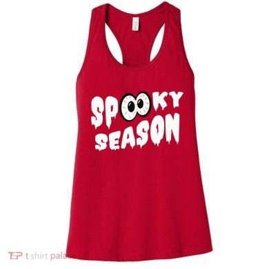 Spooky Season Crazy Eyes Halloween Women's Tank Top