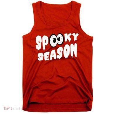 Spooky Season Crazy Eyes Halloween Tank Top