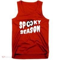 Spooky Season Crazy Eyes Halloween Tank Top thumb 0