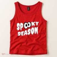 Spooky Season Crazy Eyes Halloween Tank Top thumb 2