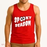 Spooky Season Crazy Eyes Halloween Tank Top thumb 3
