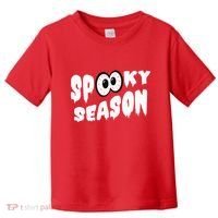 Spooky Season Crazy Eyes Halloween Toddler T-Shirt thumb 0