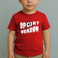 Spooky Season Crazy Eyes Halloween Toddler T-Shirt thumb 2