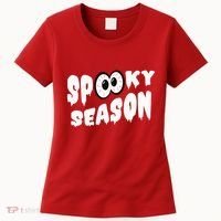 Spooky Season Crazy Eyes Halloween Women's T-Shirt thumb 0
