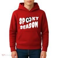 Spooky Season Crazy Eyes Halloween Kids Hoodie thumb 4