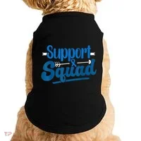 Support Squad Colon Cancer Awareness Doggie Tank thumb 0