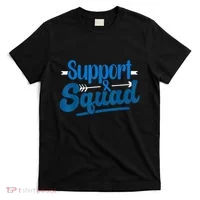 Support Squad Colon Cancer Awareness T-Shirt thumb 0