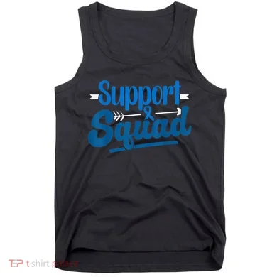 Support Squad Colon Cancer Awareness Tank Top