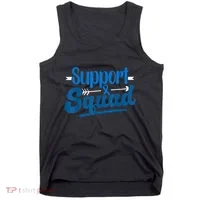 Support Squad Colon Cancer Awareness Tank Top thumb 0