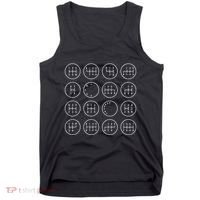 Stick Shift Car Lover Manuals Transmission Gearbox Tank Top thumb 0