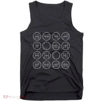 Stick Shift Car Lover Manuals Transmission Gearbox Tank Top thumb 0