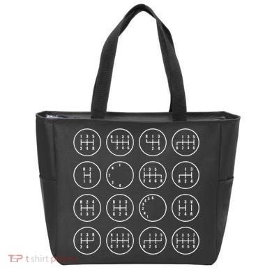Stick Shift Car Lover Manuals Transmission Gearbox Tote Bag