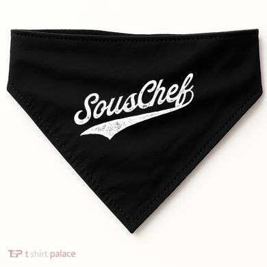 Souschef Sous Chef Gift USA-Made Doggie Bandana
