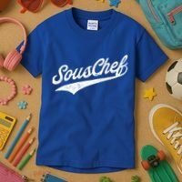 Souschef Sous Chef Gift Kids T-Shirt thumb 3