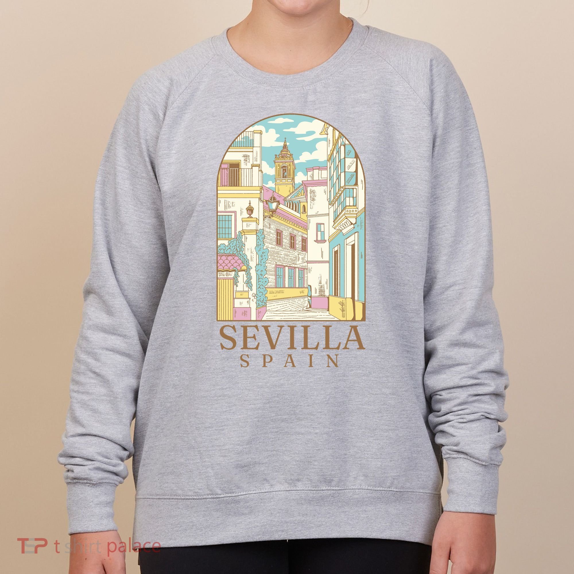 Sevilla Spain City Women's Sweatshirt