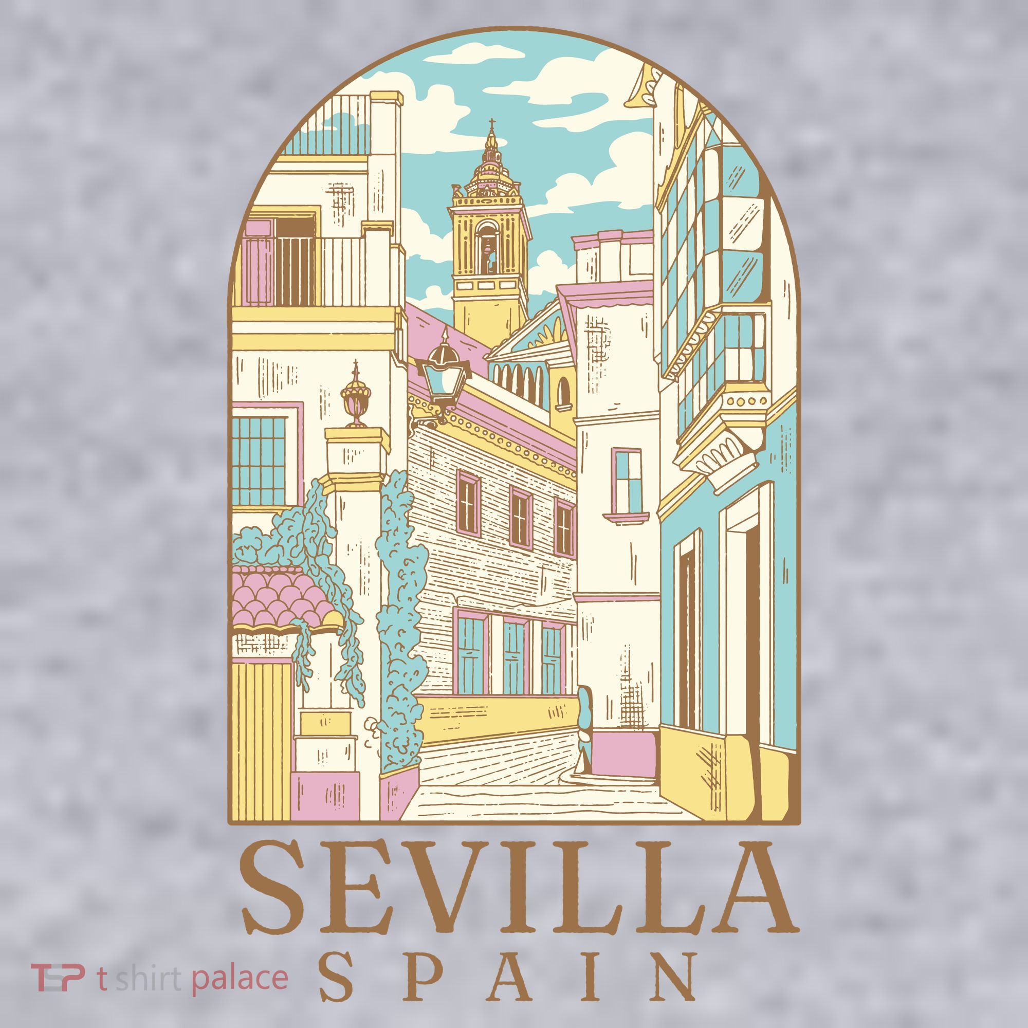 Sevilla Spain City Women's Sweatshirt