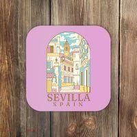 Sevilla Spain City Coaster thumb 0