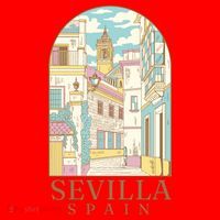 Sevilla Spain City Santa Hat thumb 1