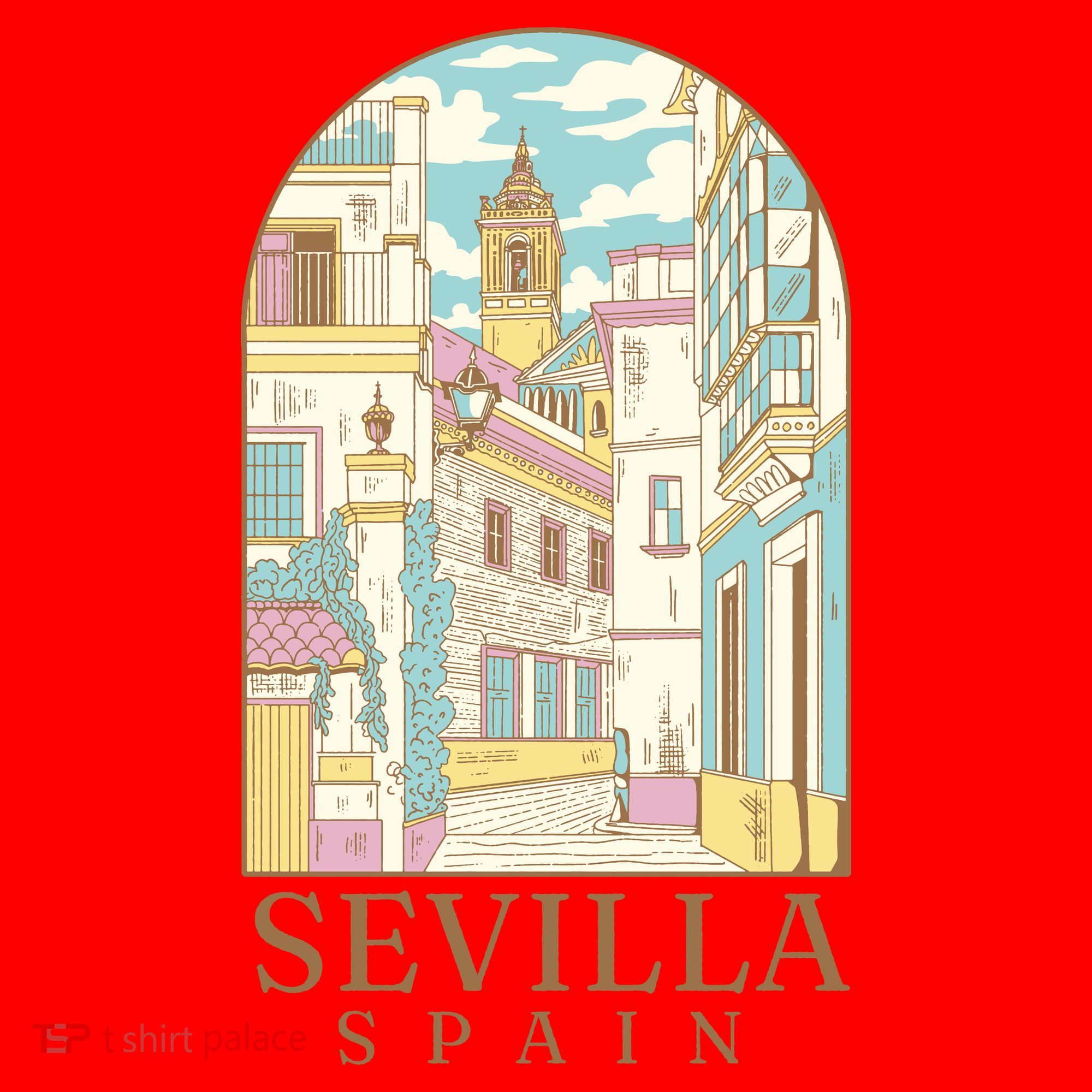 Sevilla Spain City Santa Hat