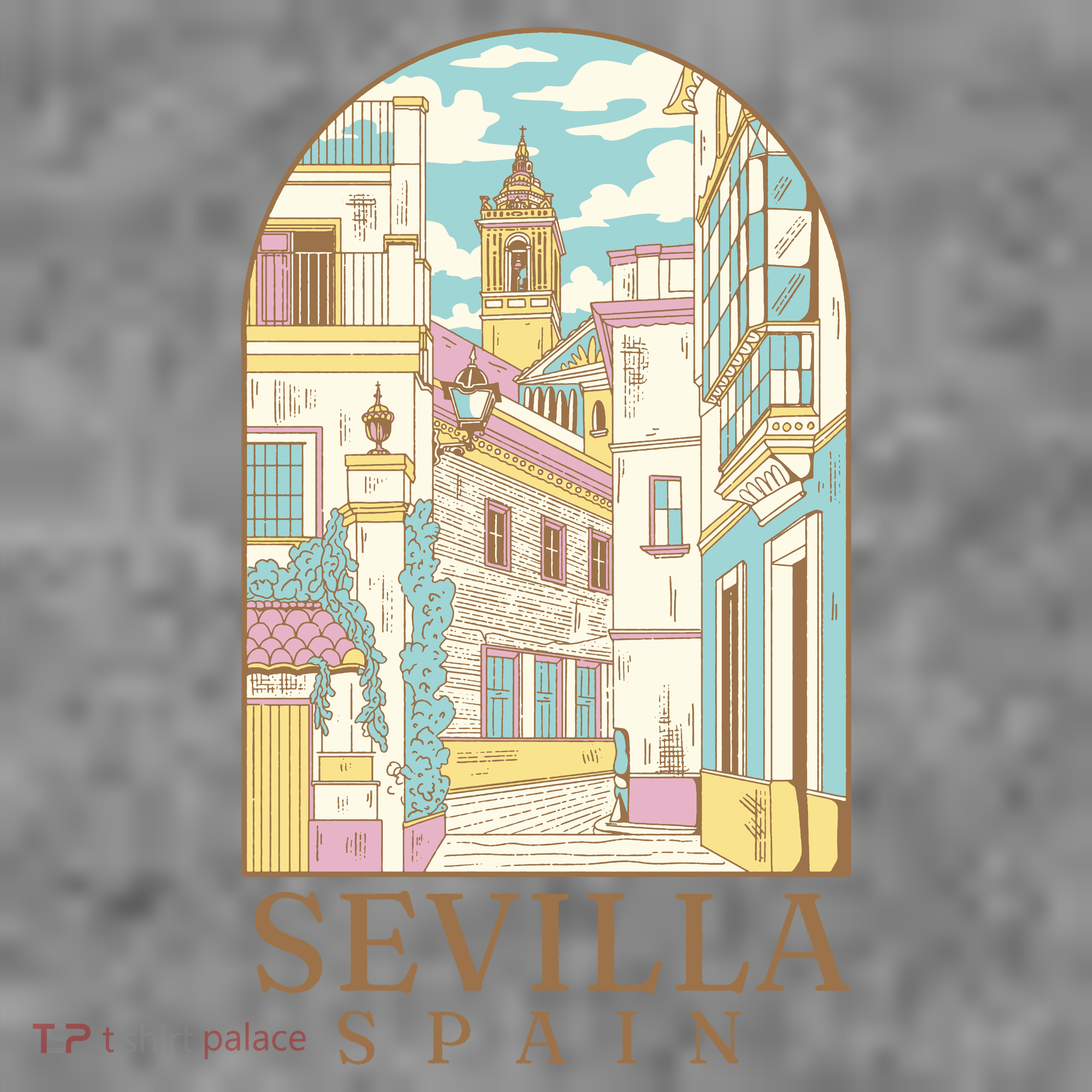 Sevilla Spain City Toddler Hoodie
