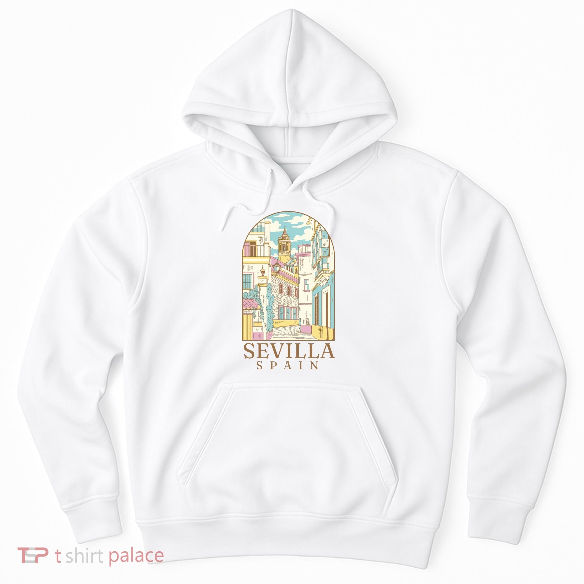 Sevilla Spain City Hoodie