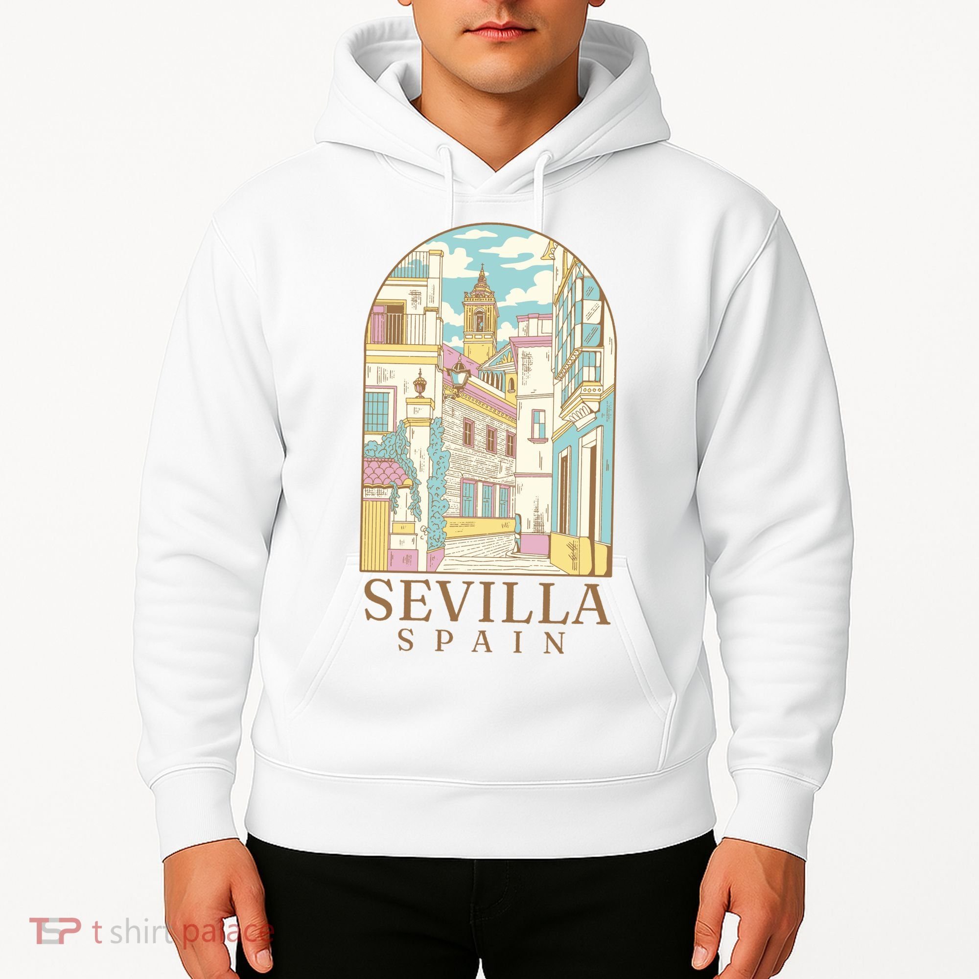 Sevilla Spain City Hoodie