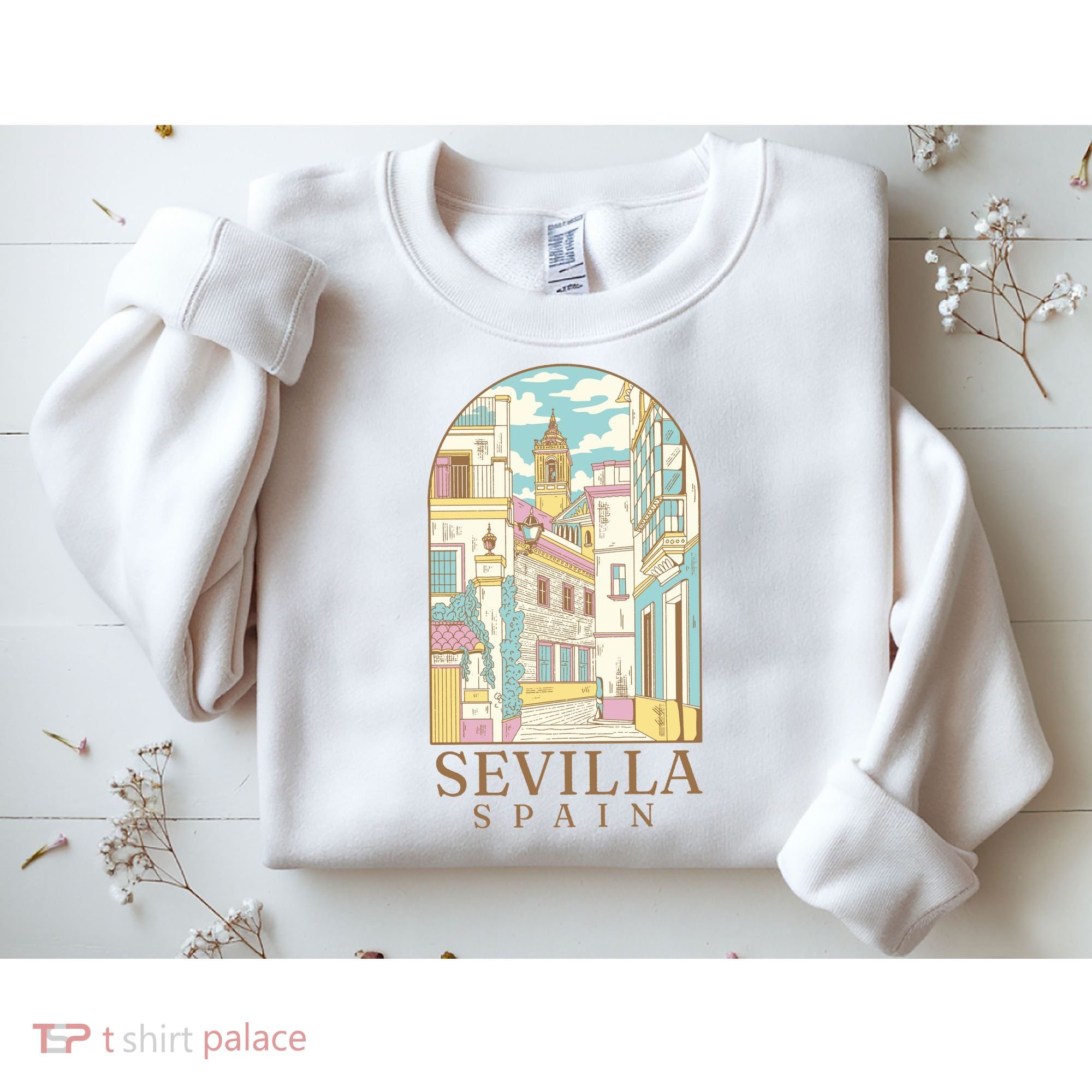 Sevilla Spain City Sweatshirt