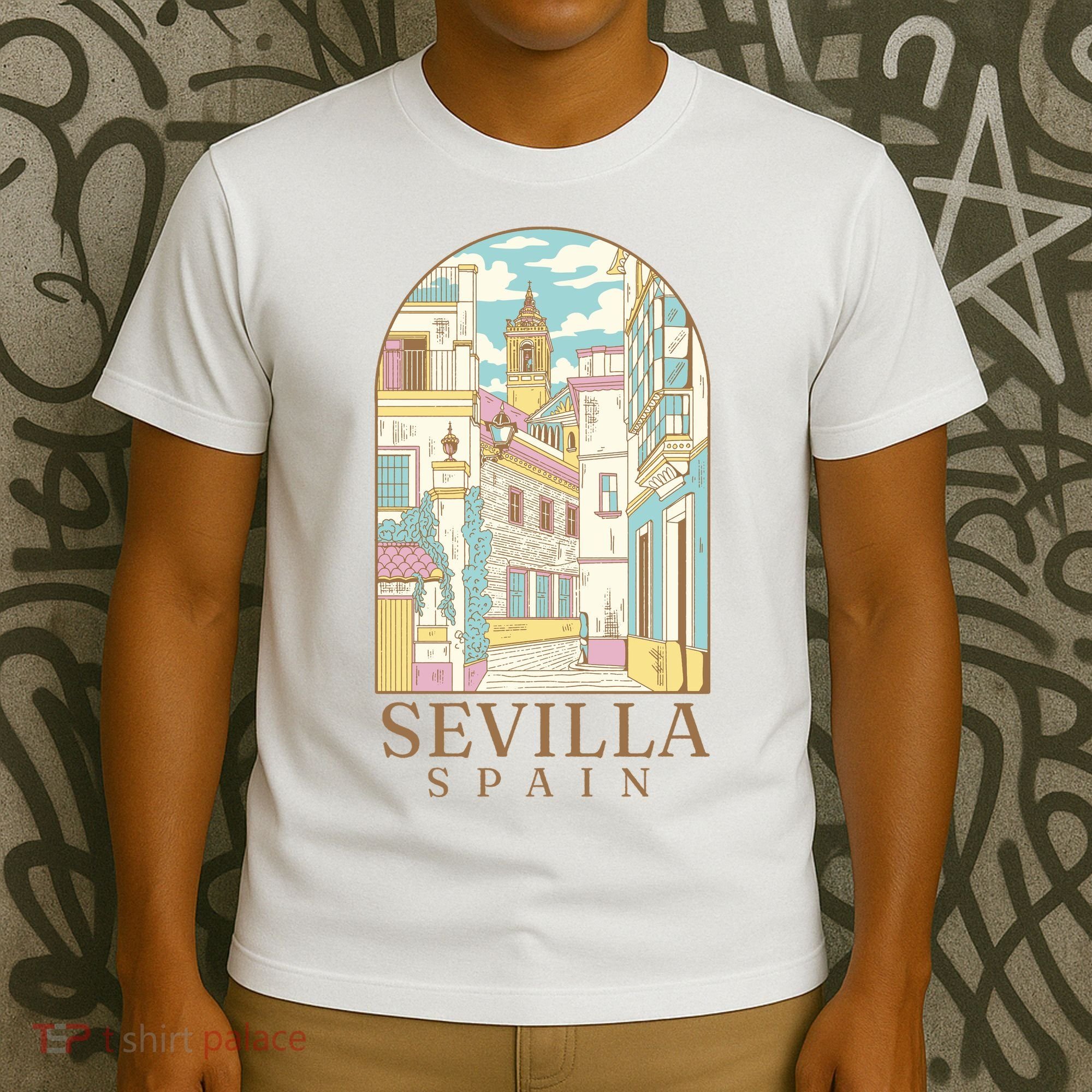 Sevilla Spain City T-Shirt