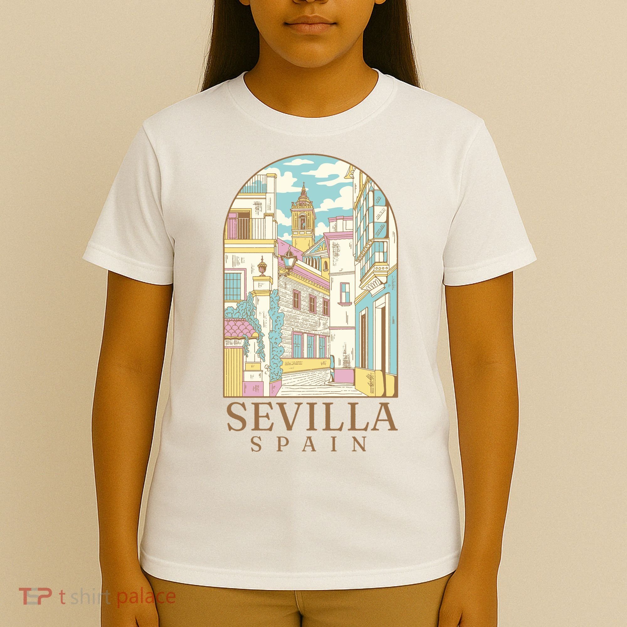 Sevilla Spain City T-Shirt
