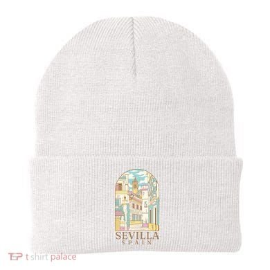 Sevilla Spain City Beanie
