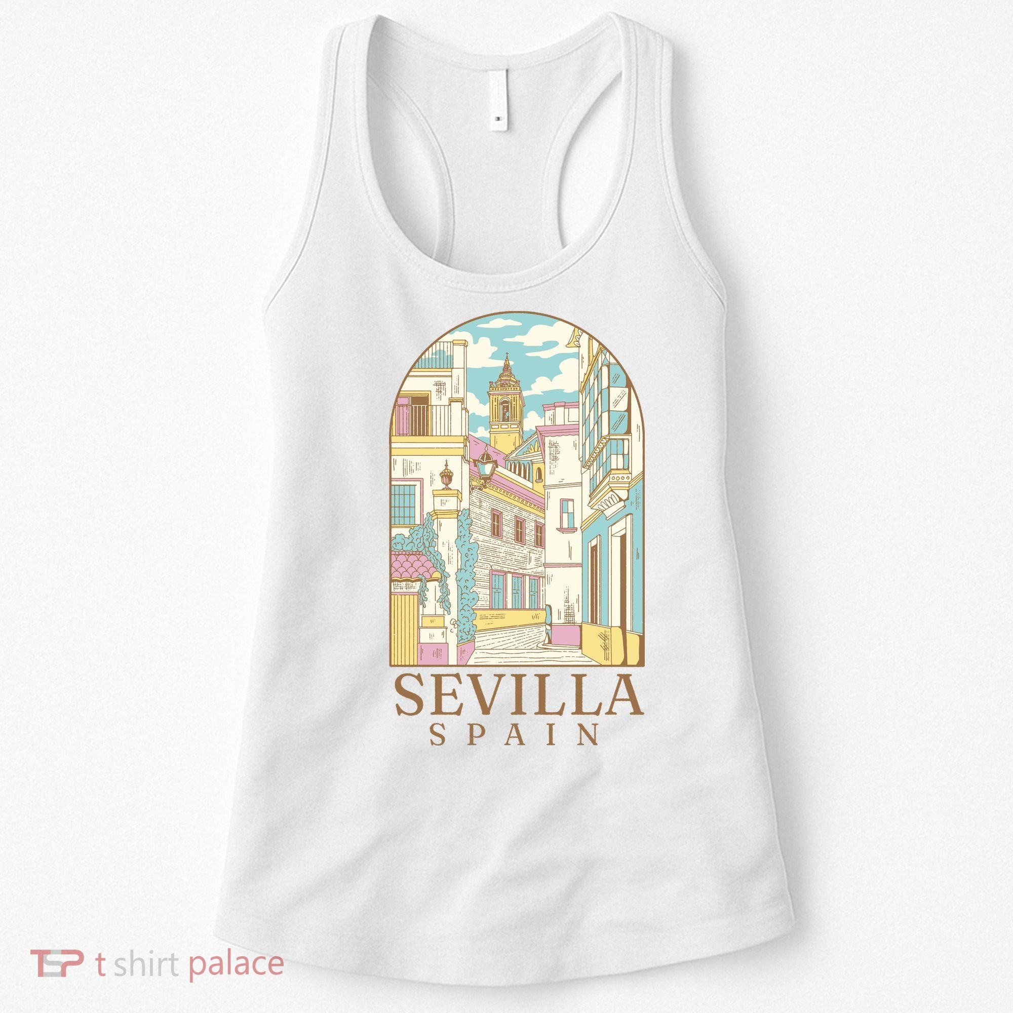 Sevilla Spain City Women's Tank Top