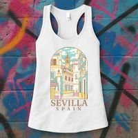 Sevilla Spain City Women's Tank Top thumb 3