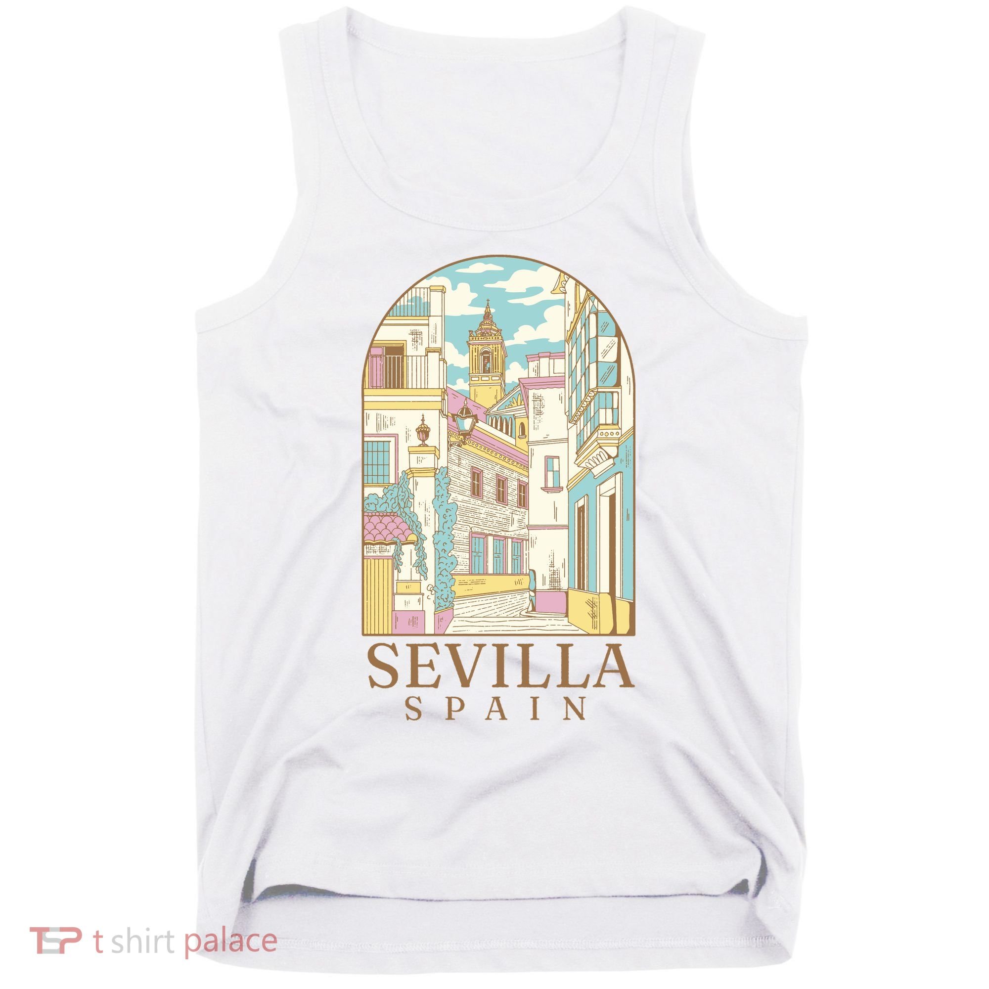 Sevilla Spain City Tank Top