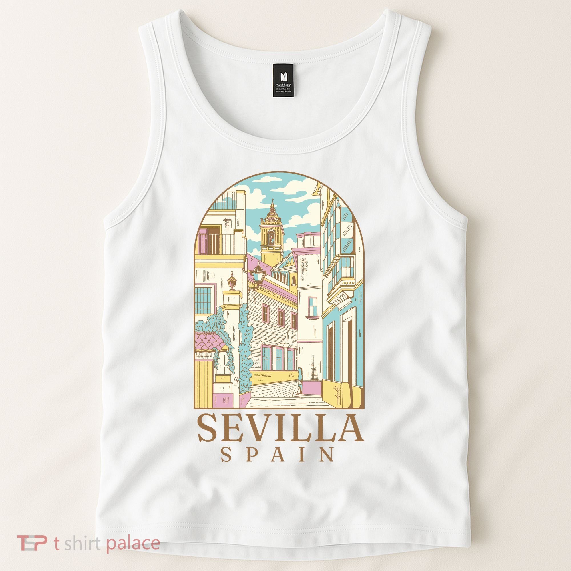 Sevilla Spain City Tank Top