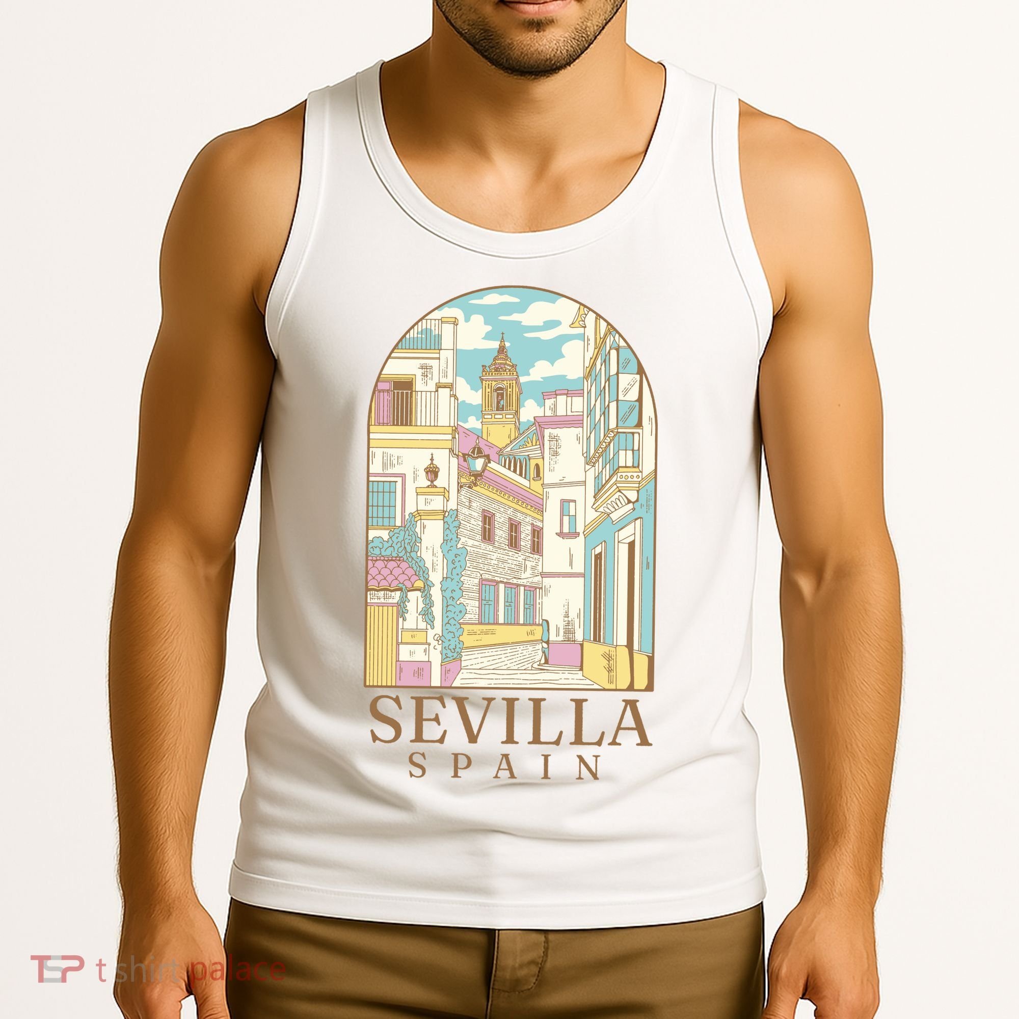 Sevilla Spain City Tank Top