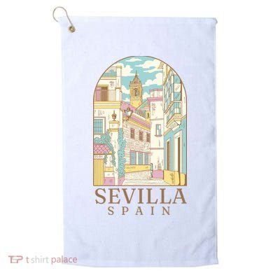 Sevilla Spain City Golf Towel