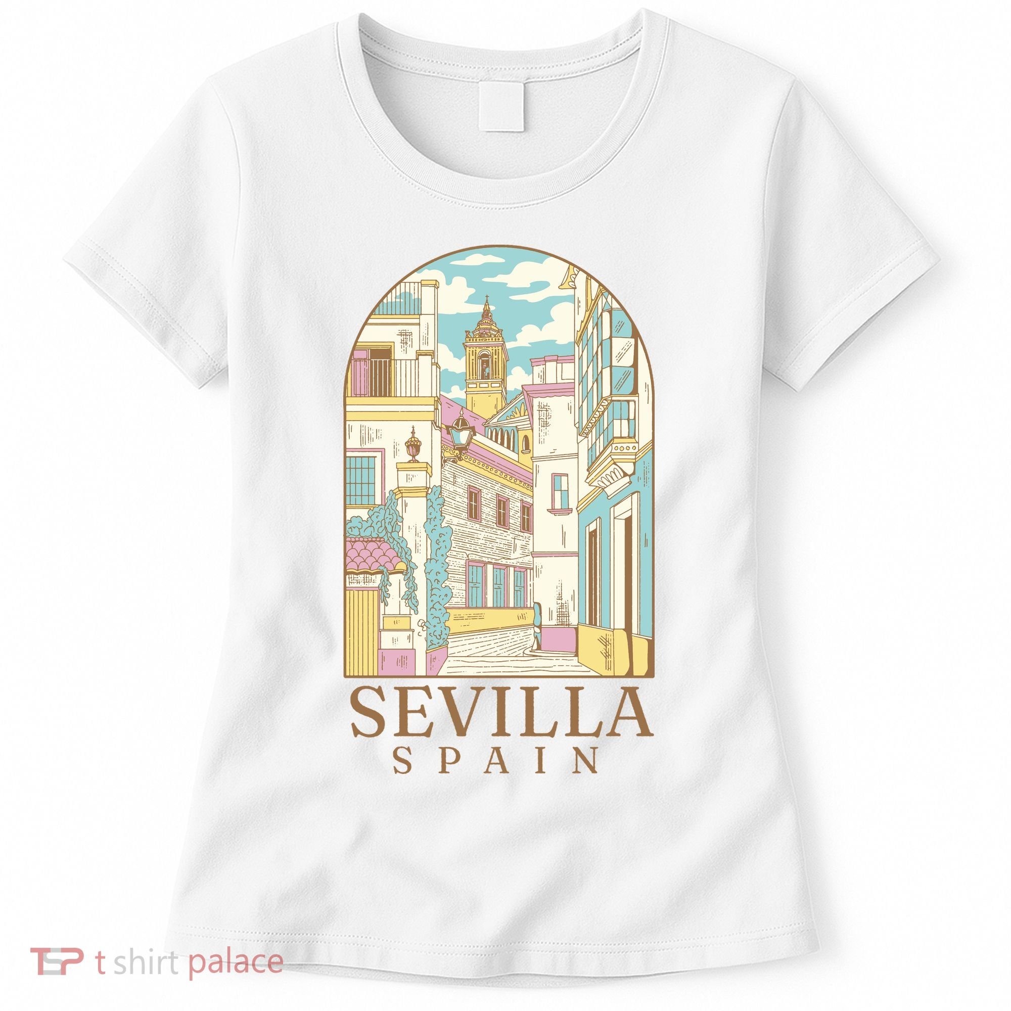 Sevilla Spain City Women's T-Shirt